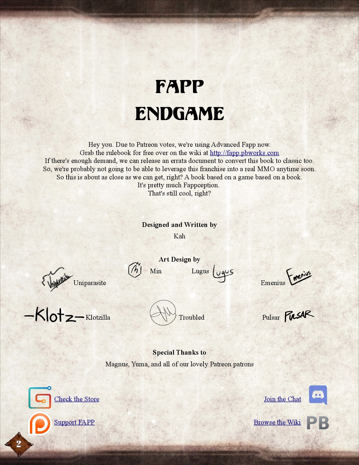 Fapp: Endgame page 2 full