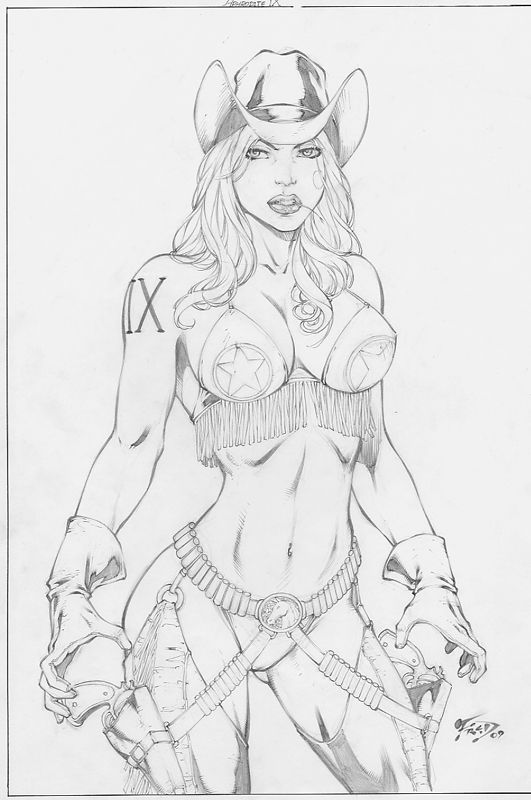 Super Hero Sketches 1 page 2 full
