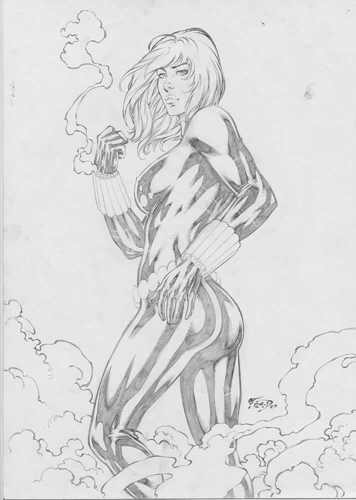 Super Hero Sketches 1 page 7 full
