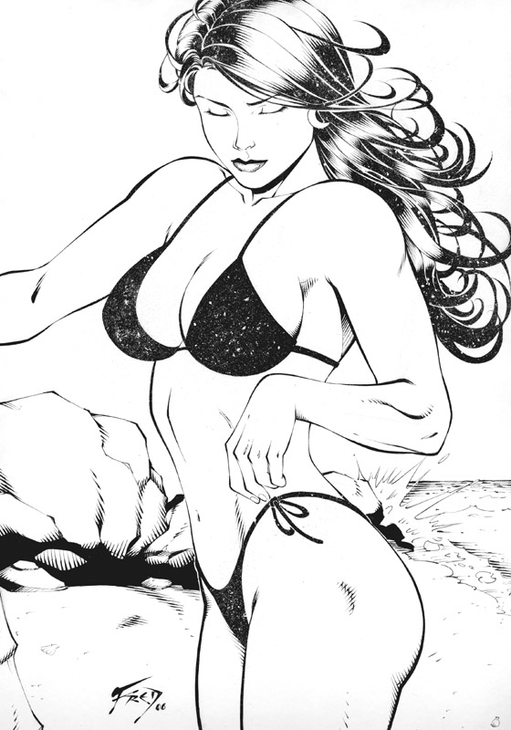 Super Hero Sketches 1 page 8 full