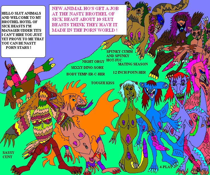 Porno Animals  comic 1 and 2  2010 ! NOW WITH HAIR enjoy!!! page 3 full