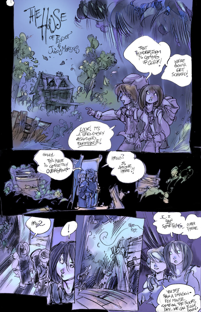 The House of Tender &amp; Juicy Morsels page 1 full