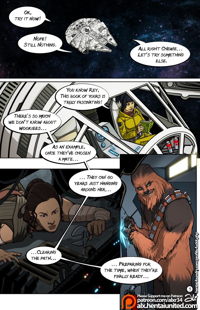 Star Wars: A Complete Guide to Wookie Sex page 3 full