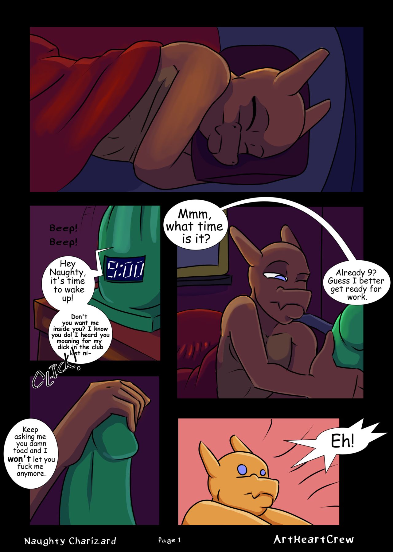 Naughty Charizard Reboot page 1 full