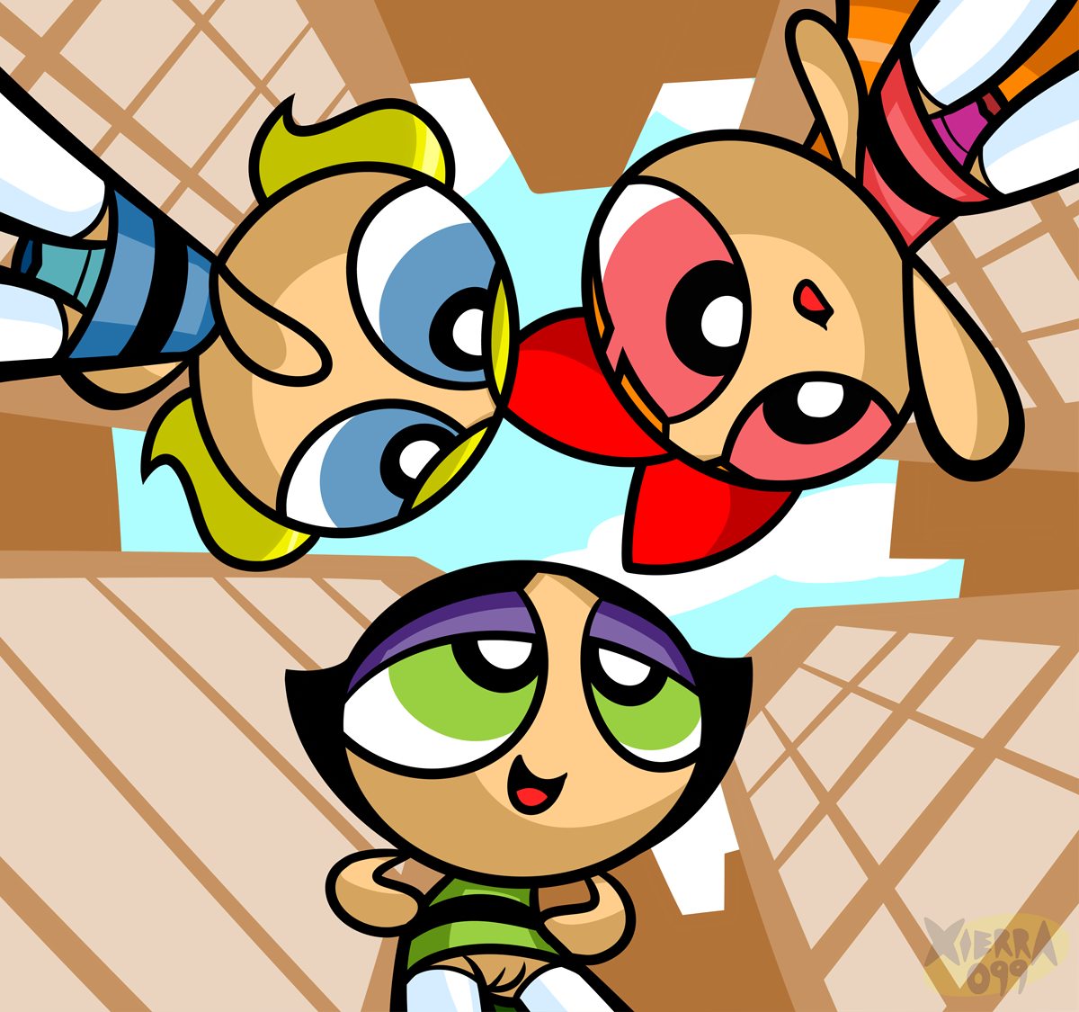 Powerpuff Pic Pack: Panty Party page 2 full