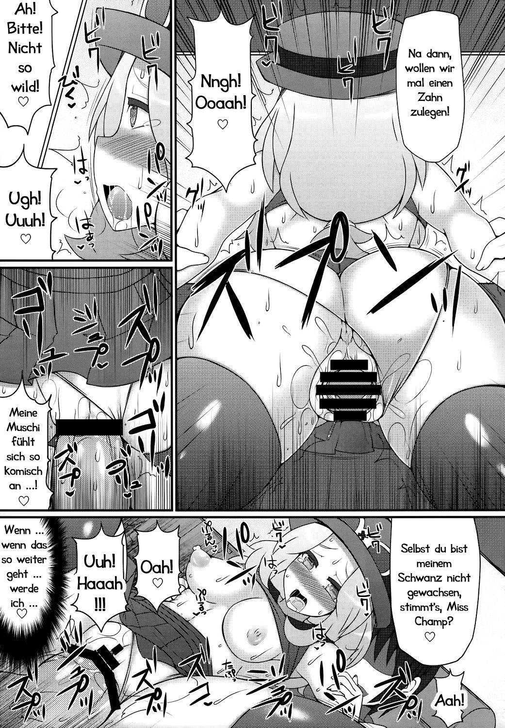 Champion &amp; Gym Leader to MureMure! | Sexkampf gegen Serena und Connie page 10 full