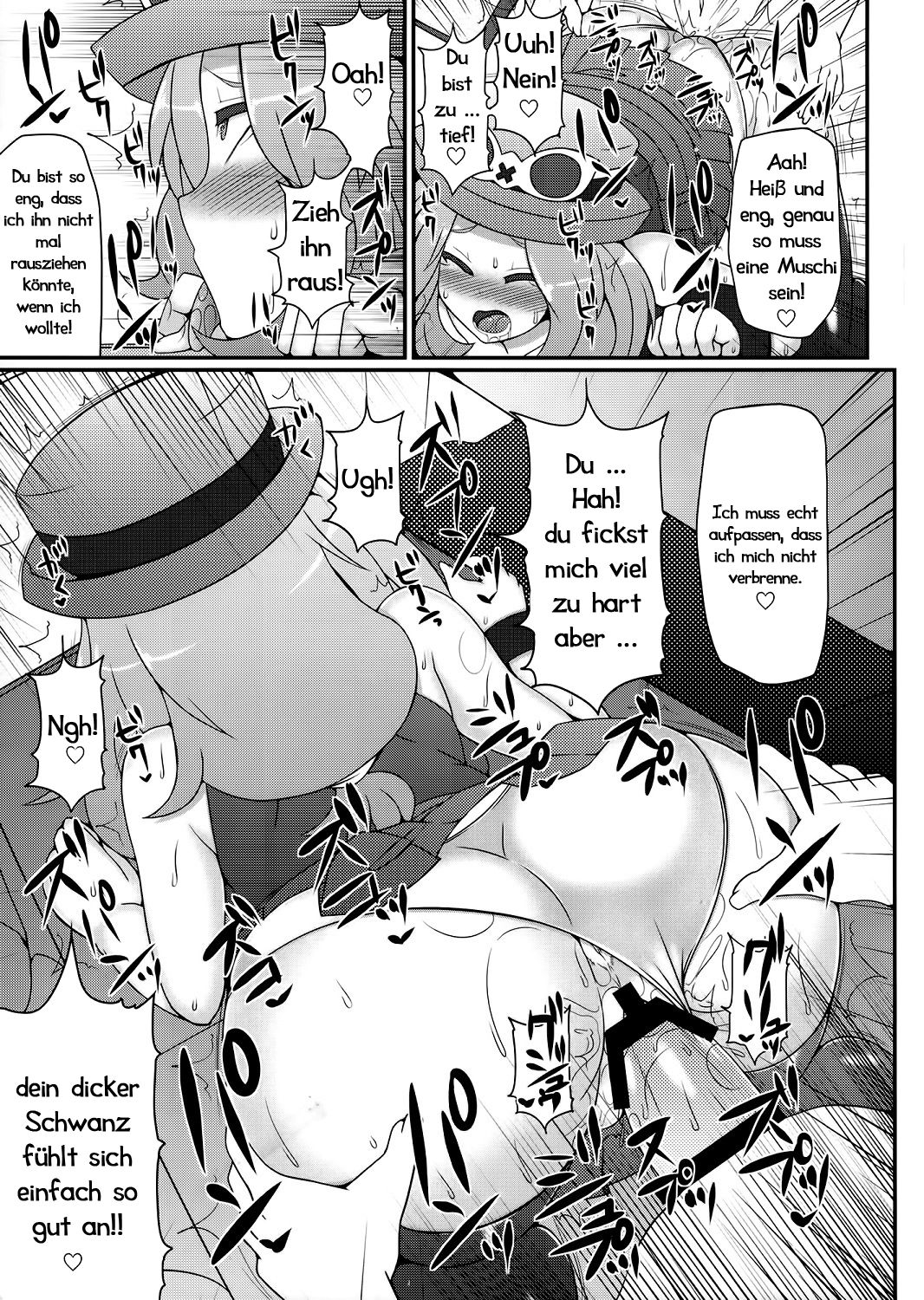 Champion &amp; Gym Leader to MureMure! | Sexkampf gegen Serena und Connie page 8 full