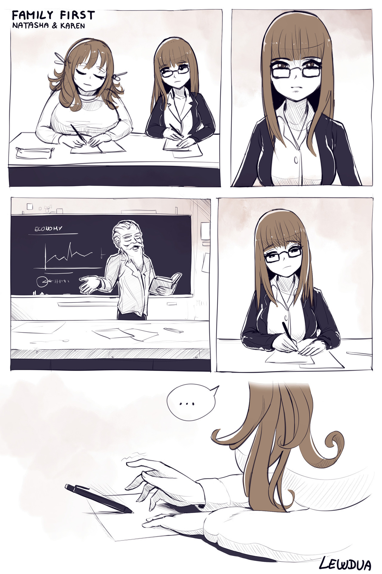 Family First - Natasha &amp; Karen page 1 full