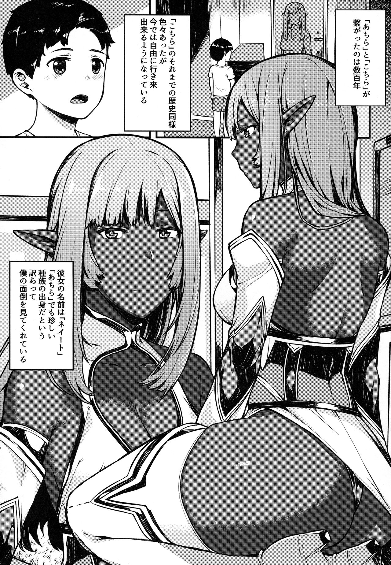 Isekai Series - Dark Elf no Neito page 2 full