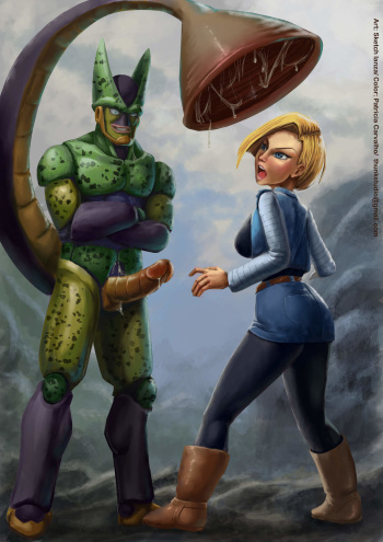 Cell Absorbs Android 18 cover