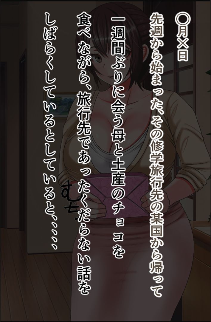 Haha ni Watashita Shuugaku Ryokou Miyage ga Nihon de wa Hanbai Kinshi no Kyouryoku Seiryokuzaiiri Choco datta Ken page 3 full