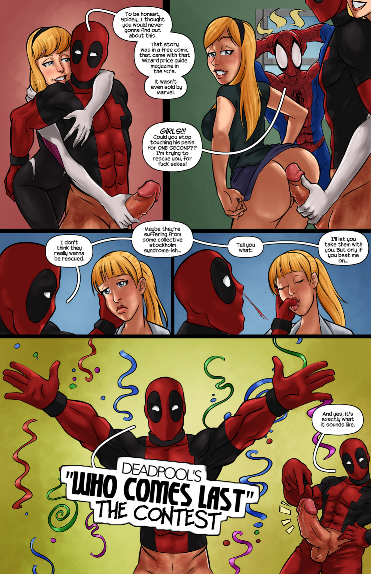 - Gwen Stacies are the sole property of Deadpool page 4 full