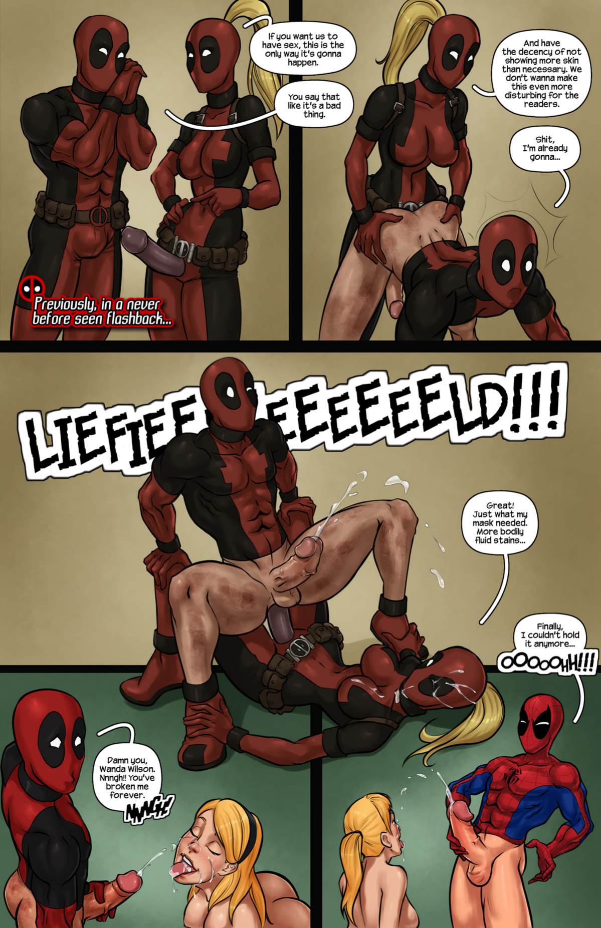 - Gwen Stacies are the sole property of Deadpool page 9 full