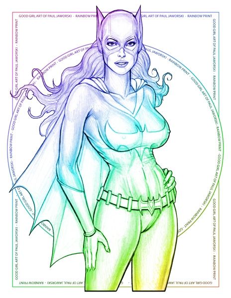 Paul Jaworski Goodgirlart - Rainbow Prints page 1 full