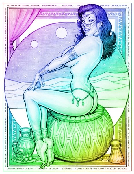 Paul Jaworski Goodgirlart - Rainbow Prints page 10 full