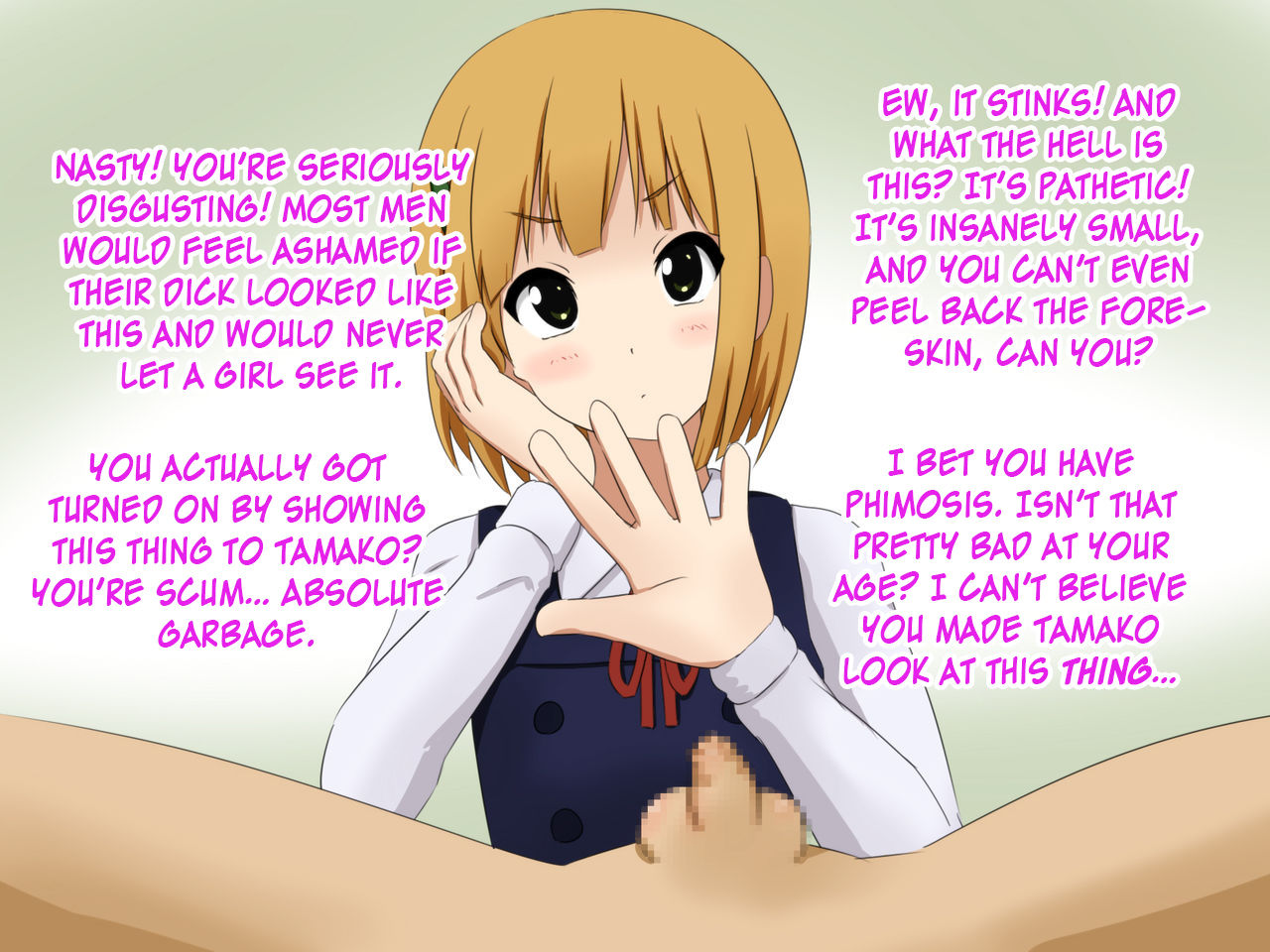 This Masochist Guy Spews Semen Everywhere When You Make Fun of Him 7 | M Otoko wa Ochinchin wo Baka ni Sareru to Dopyu Dopyu Shasei Shichau no 7 page 7 full