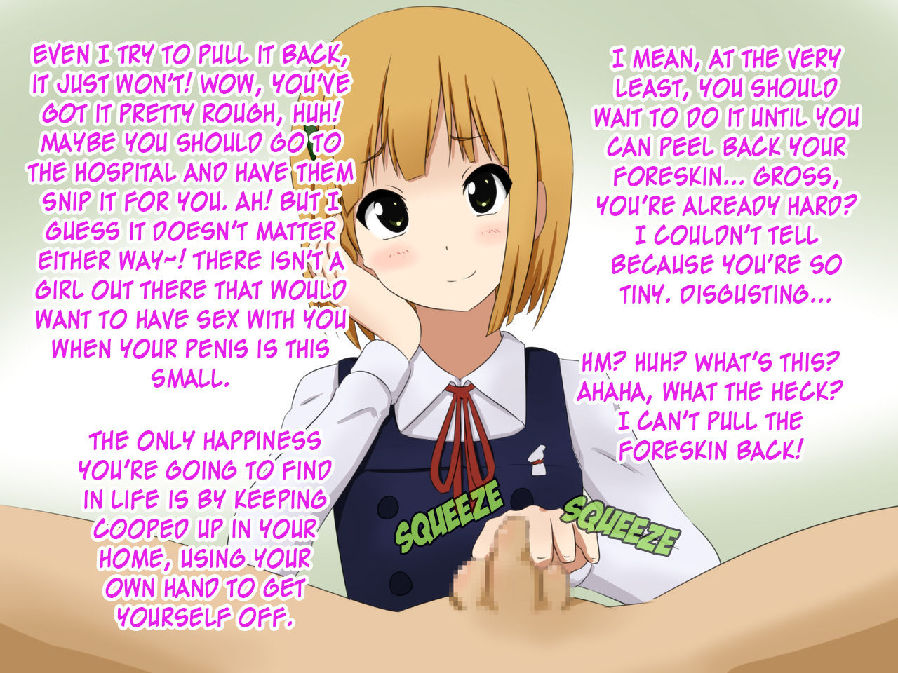 This Masochist Guy Spews Semen Everywhere When You Make Fun of Him 7 | M Otoko wa Ochinchin wo Baka ni Sareru to Dopyu Dopyu Shasei Shichau no 7 page 8 full
