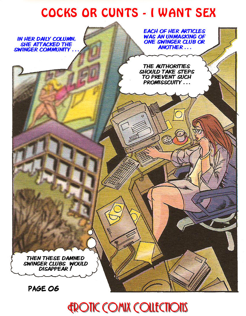 SWINGER CONNECTION #14  I WANT SEX - ENGLISH TRANSLATION page 8 full