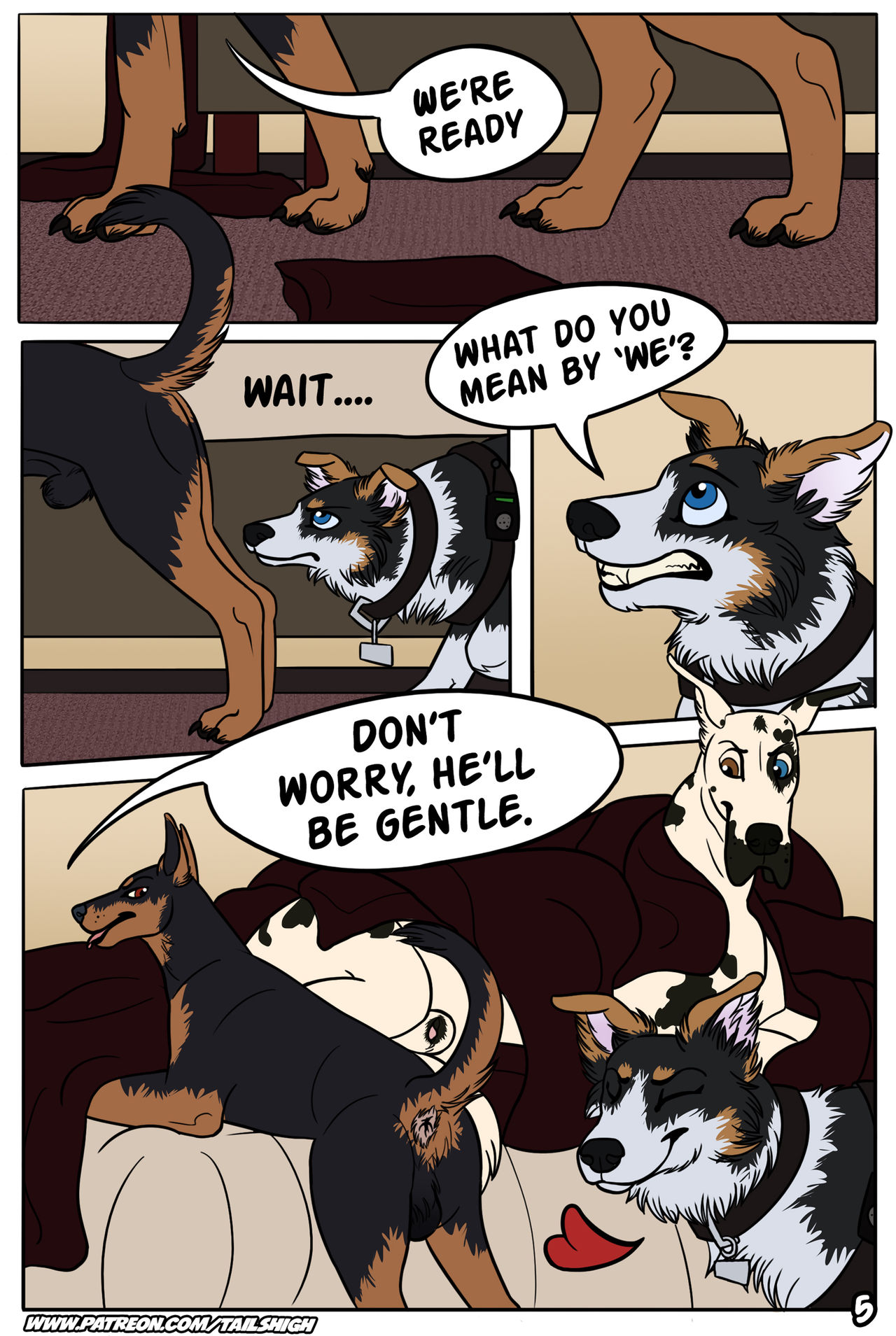 Mini Comic #1 - Rump Hotel page 5 full