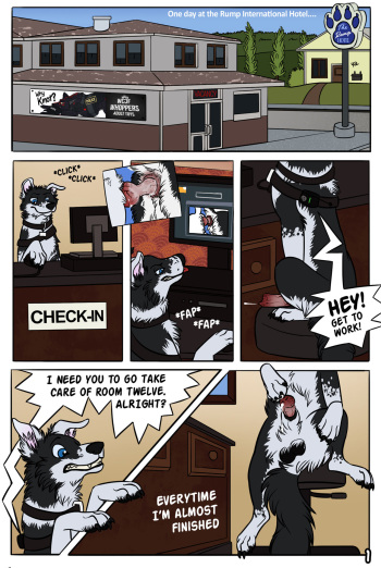 Mini Comic #1 - Rump Hotel cover