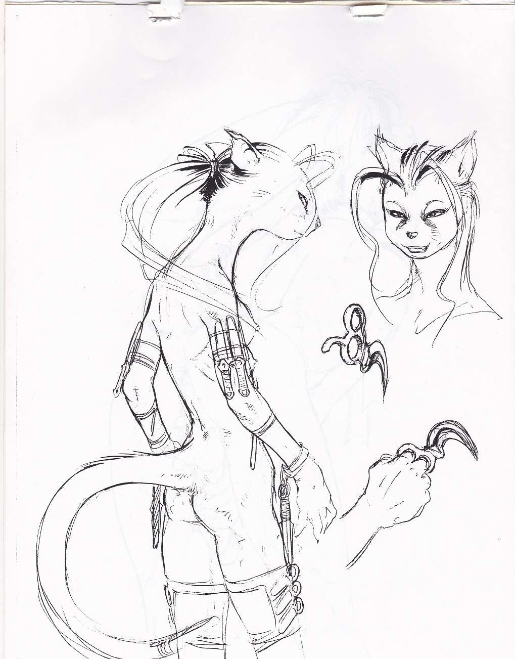 Monty Rough Sketches page 7 full