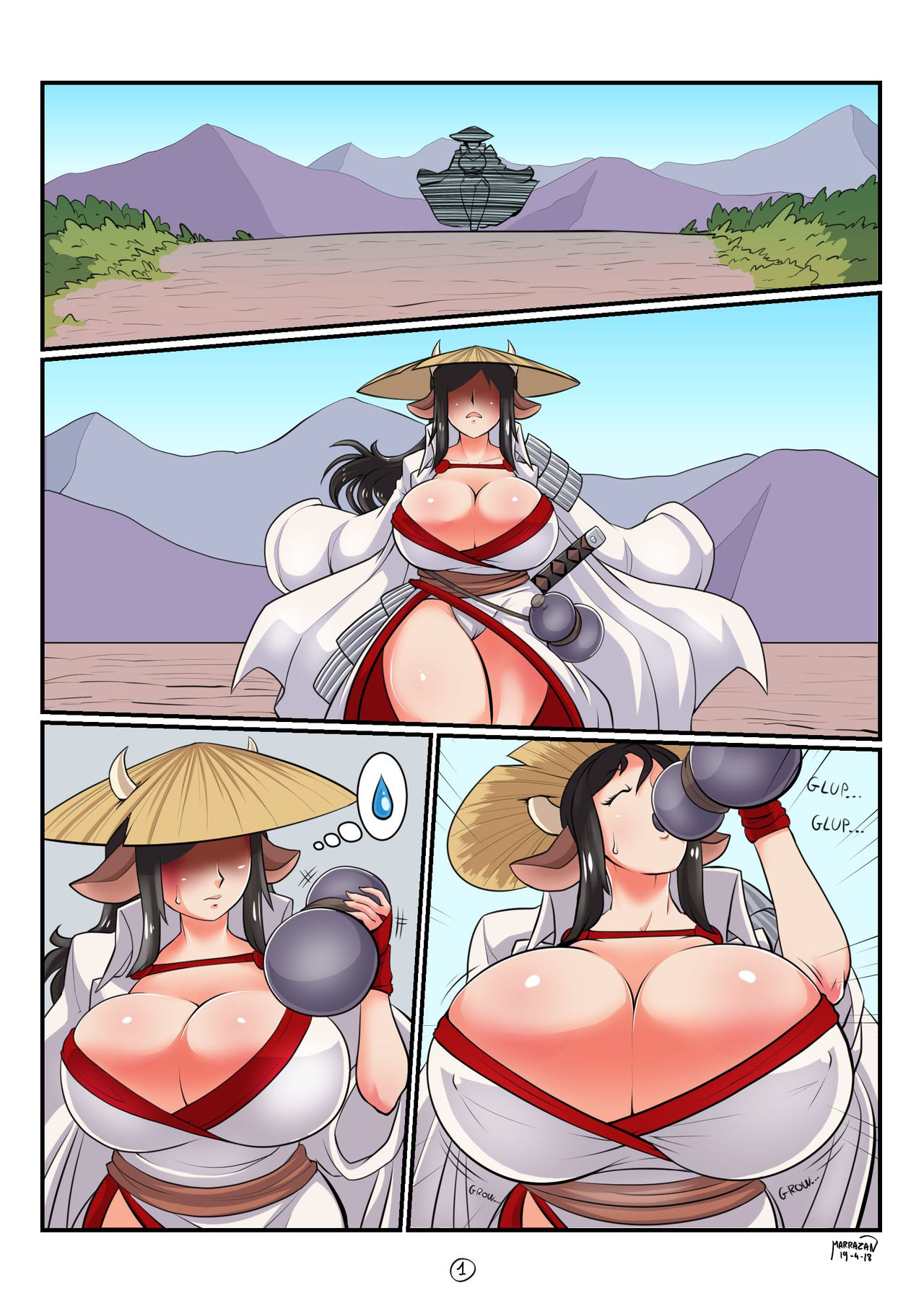 Samoorai Lessiem page 1 full