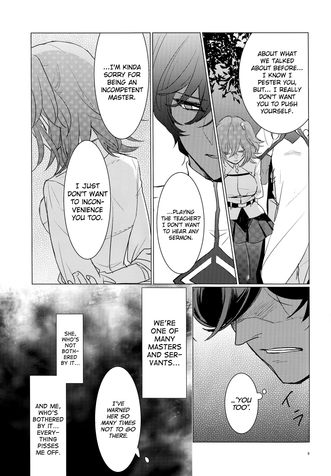 Yozora no Hoshi no Manten no Shita page 9 full