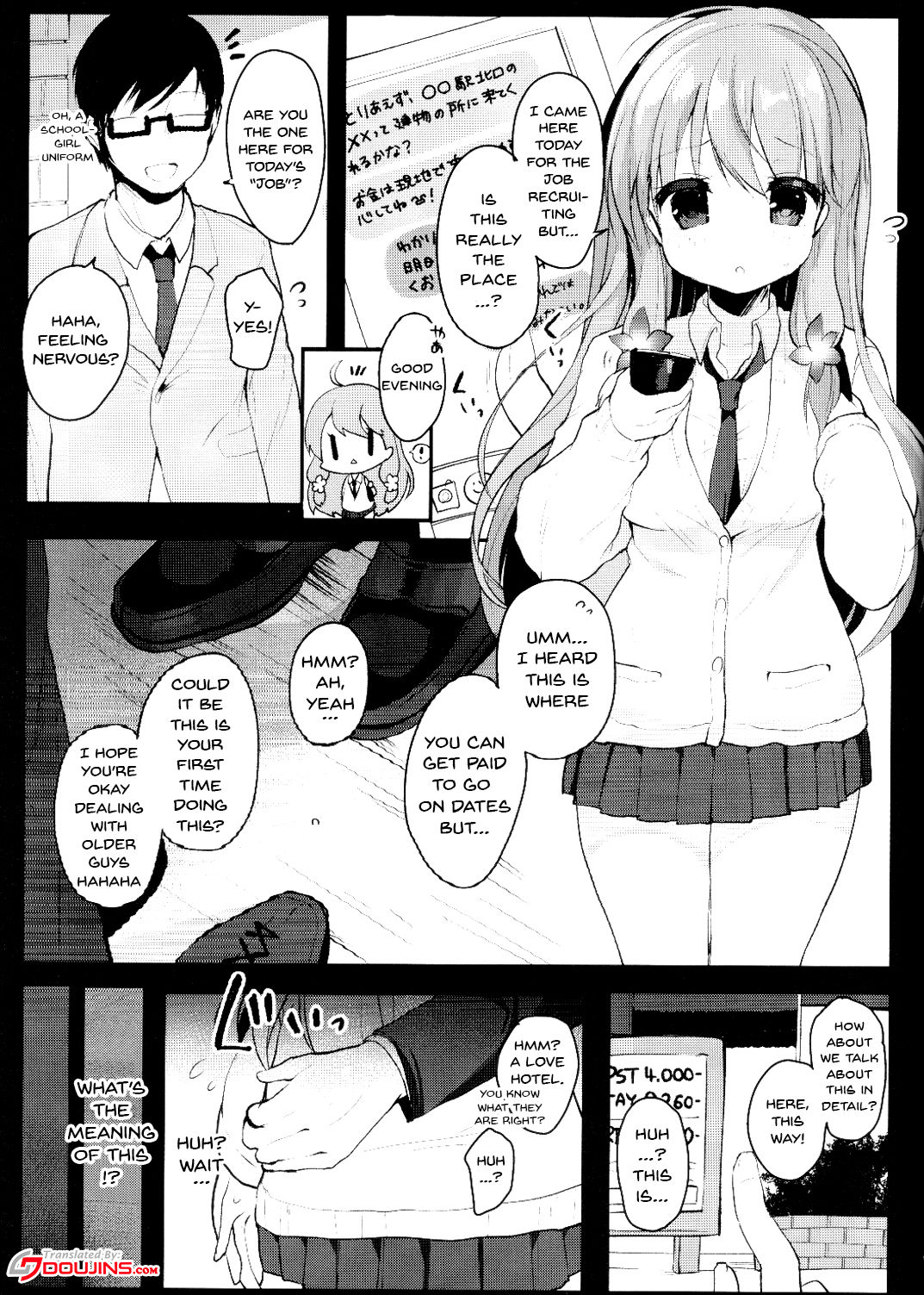 Enkou Shitemo Zettai Daijoubu da yo! ...ne? | Just a little compensated dating will be okay!... Right? page 3 full