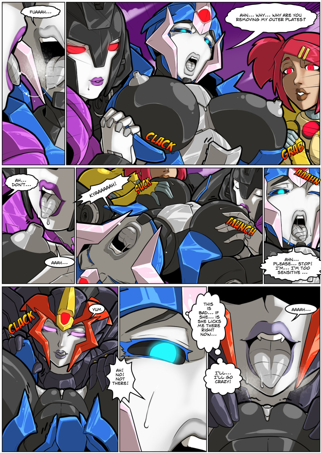 Arcee Comic page 3 full