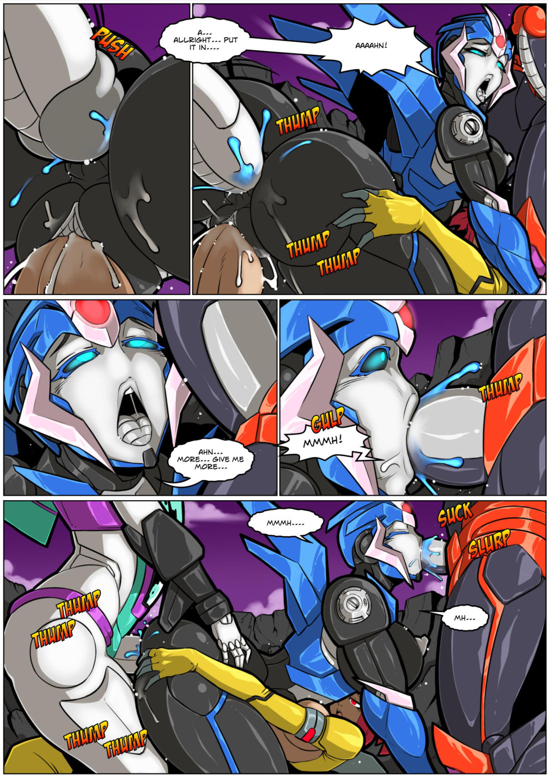 Arcee Comic page 9 full