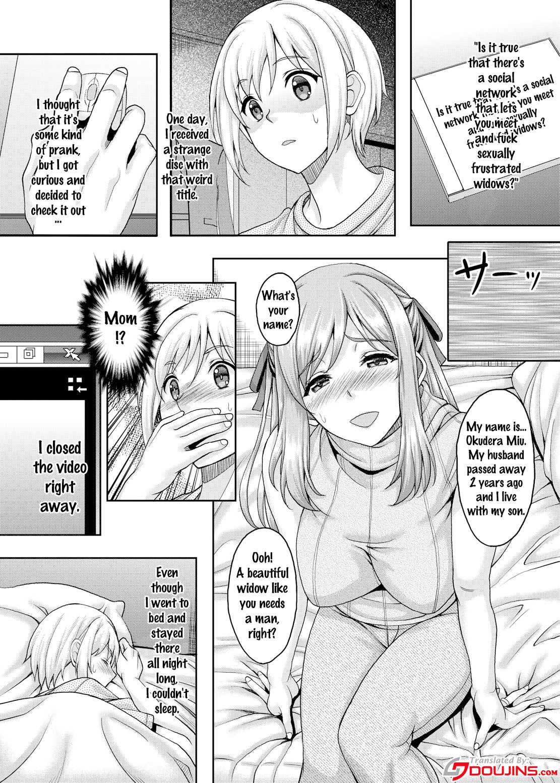 Ureta Karada o Moteamashita Miboujin to Sokuhame Dekiru SNS ga Arutte Hontou desu ka? page 2 full