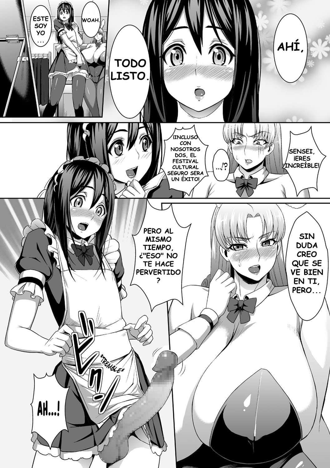 Nikushoku Usagi Sensei | Maestra Conejita Carnivora page 6 full