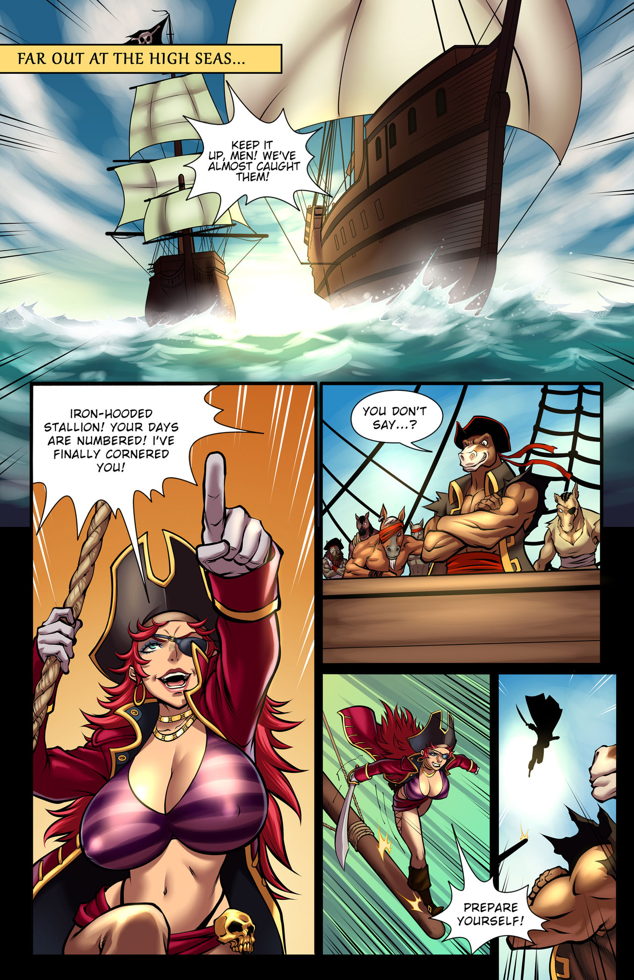 Tales of Bal'Rana - Crossed and Boned page 1 full