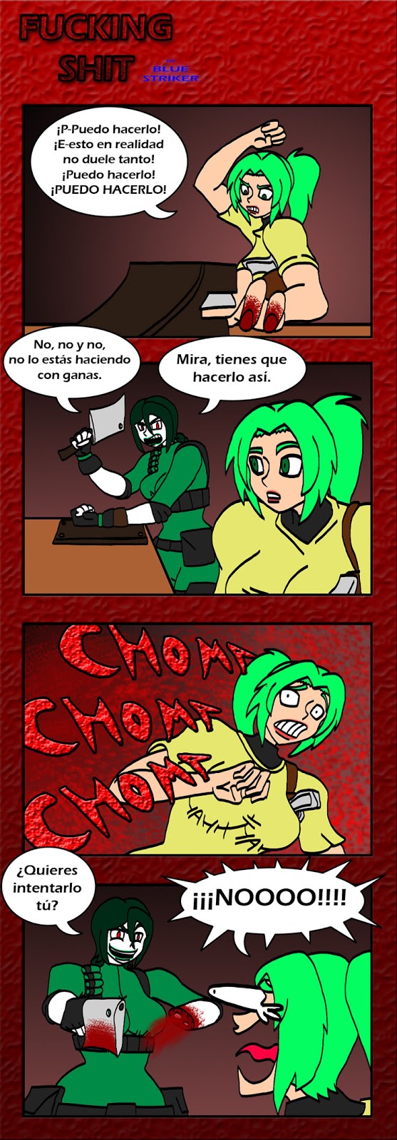 Blue Striker's Short Comic Collection page 10 full