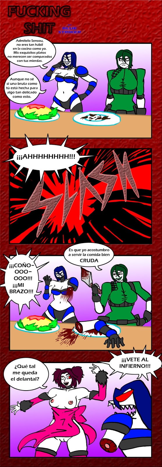 Blue Striker's Short Comic Collection page 4 full