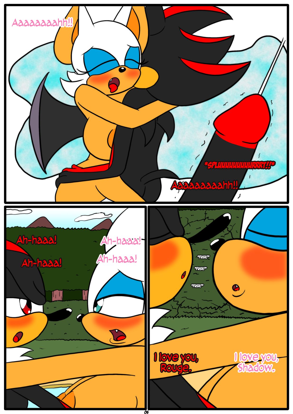 Shadow &amp; Rouge - Hell Comes to the Jungle page 8 full