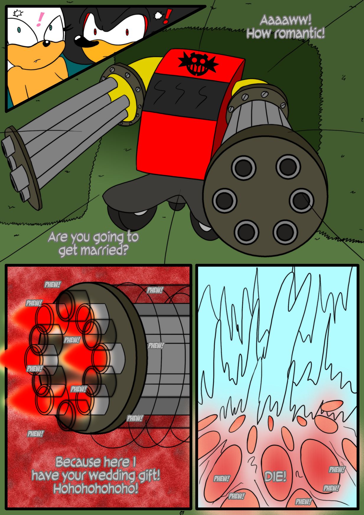 Shadow &amp; Rouge - Hell Comes to the Jungle page 9 full
