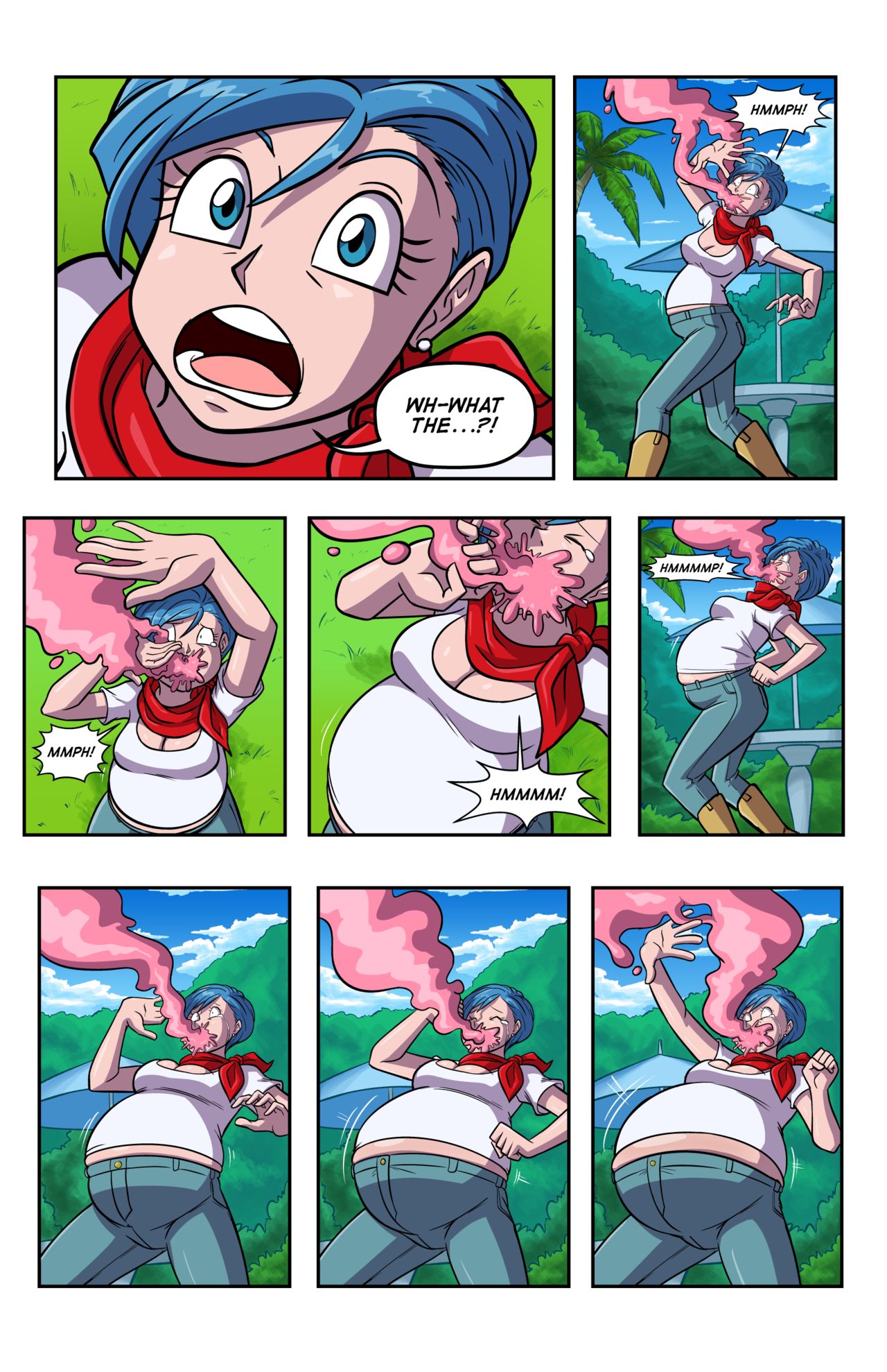 Bulma Buu Inflation page 1 full