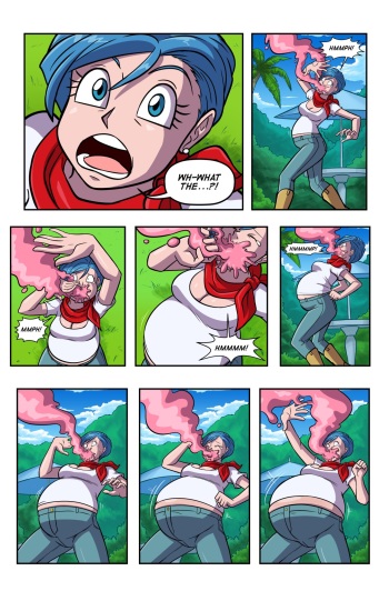 Bulma Buu Inflation cover
