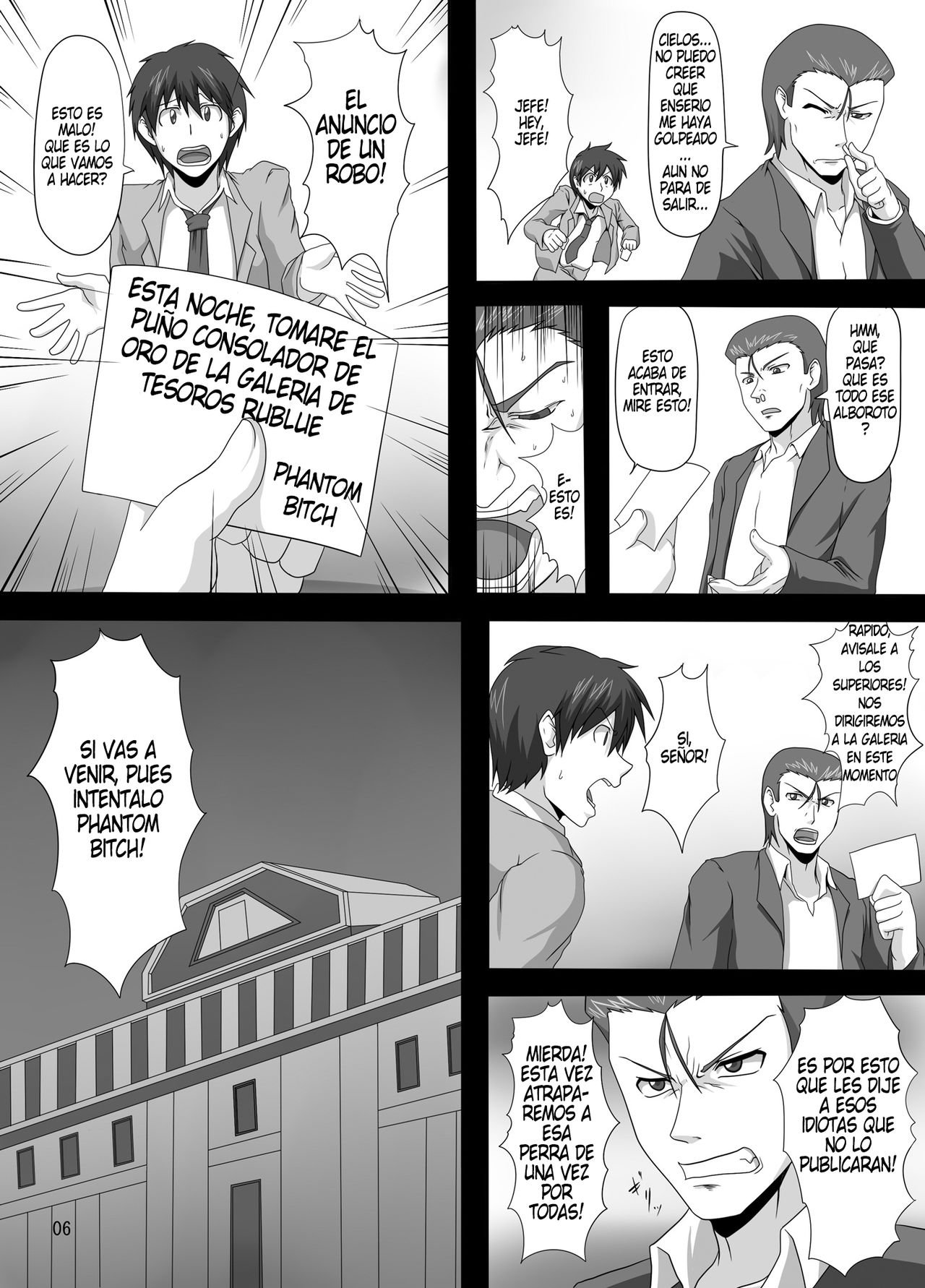 Viva La Kaitou Bitch - Konya, Kogane no Fist Vibe o Itadakimasu | Viva La Phantom Bitch page 6 full