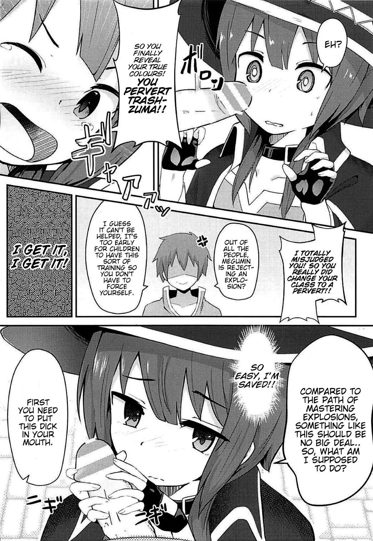 Kono Sukebe na Bakuretsu Musume ni Tyoukyou wo! | Training for this Lewd Explosion Girl ! page 9 full
