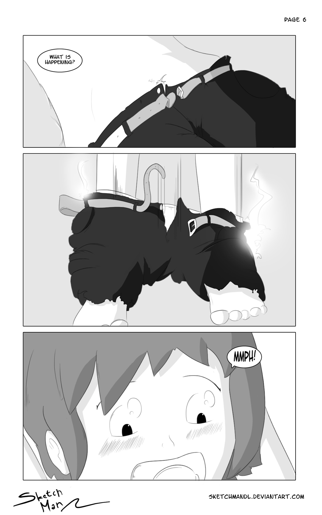 Untitled Kingdom Hearts Diaper Comic page 6 full