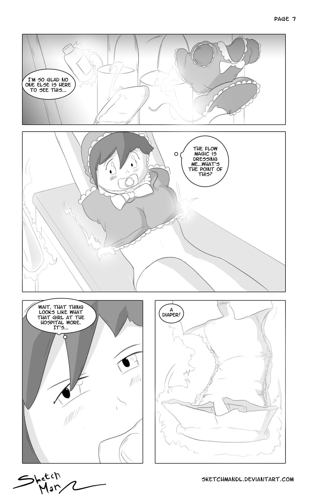 Untitled Kingdom Hearts Diaper Comic page 7 full