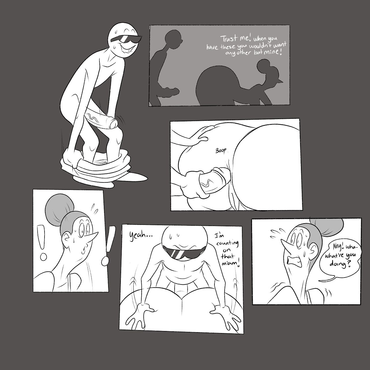 Claire and her special house guest page 2 full