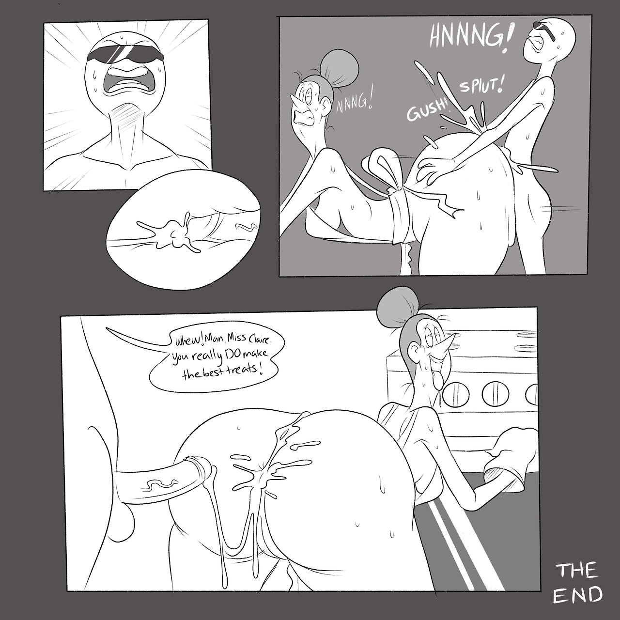 Claire and her special house guest page 6 full