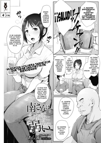 Minami-san wa Osake ni Yowai cover