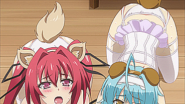 Shinmai Maou no Testament Burst Gifs page 2 full