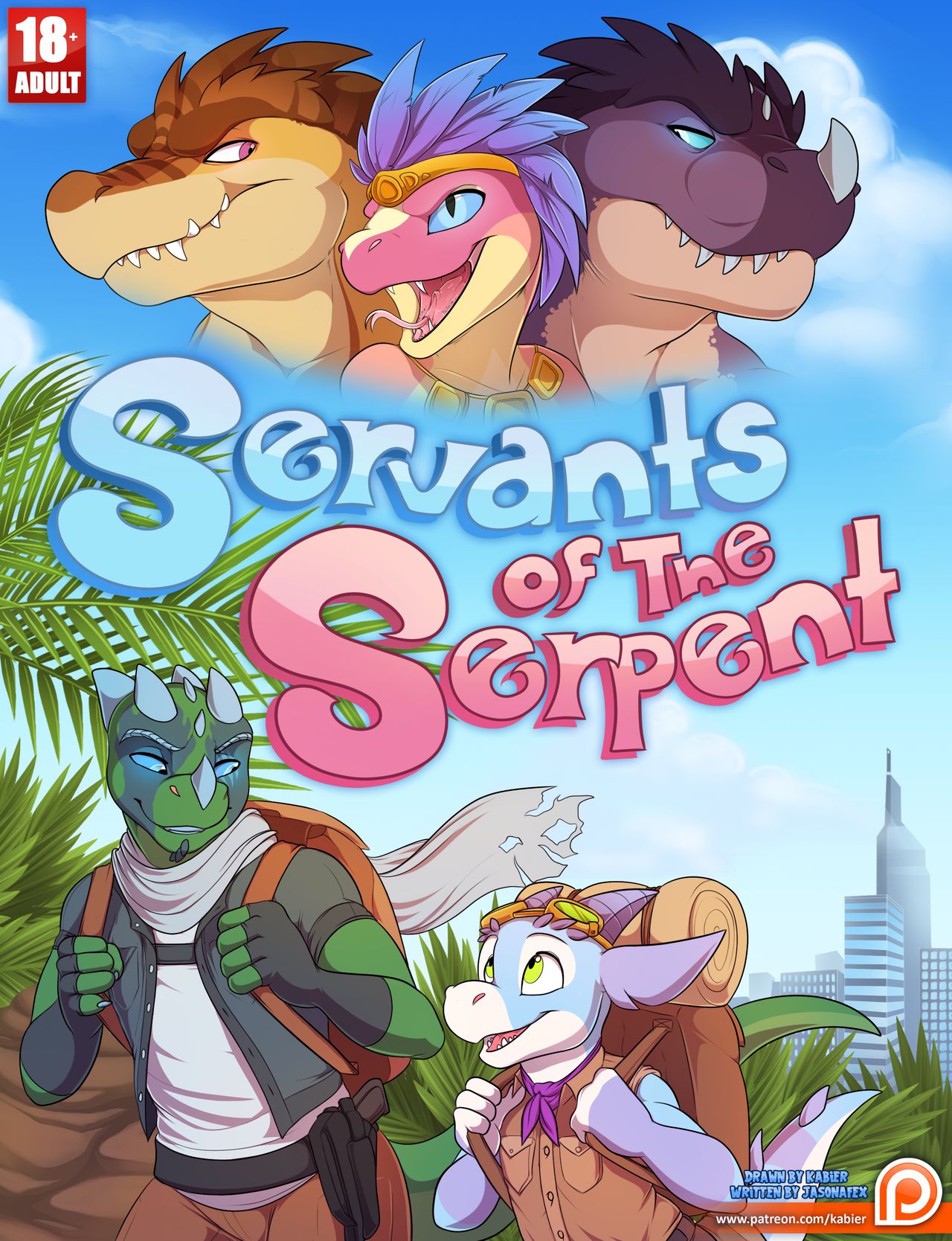 Servants of the Serpent page 1 full