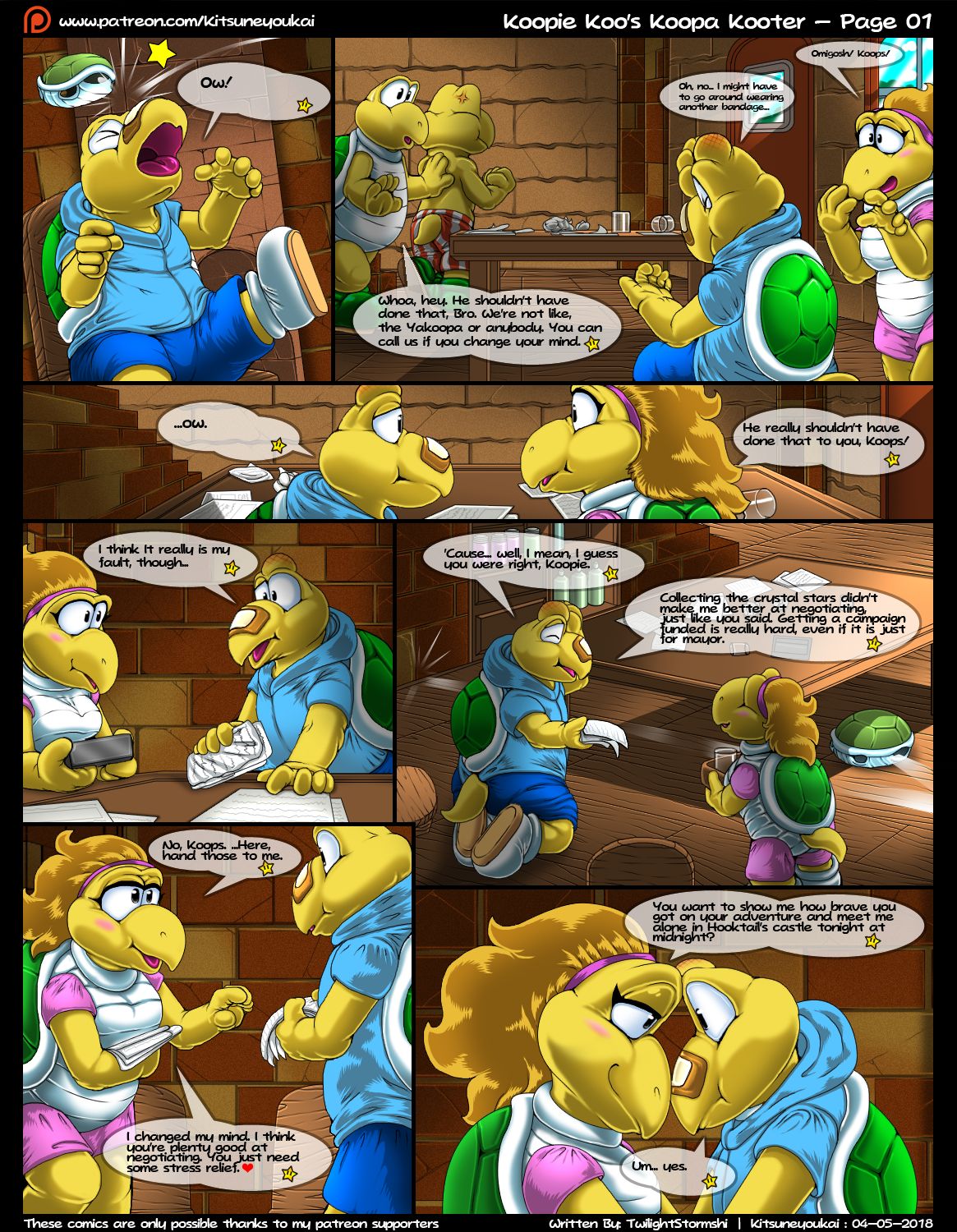 Koopie Koo's Koopa Kooter by Kitsune-Youkai page 1 full