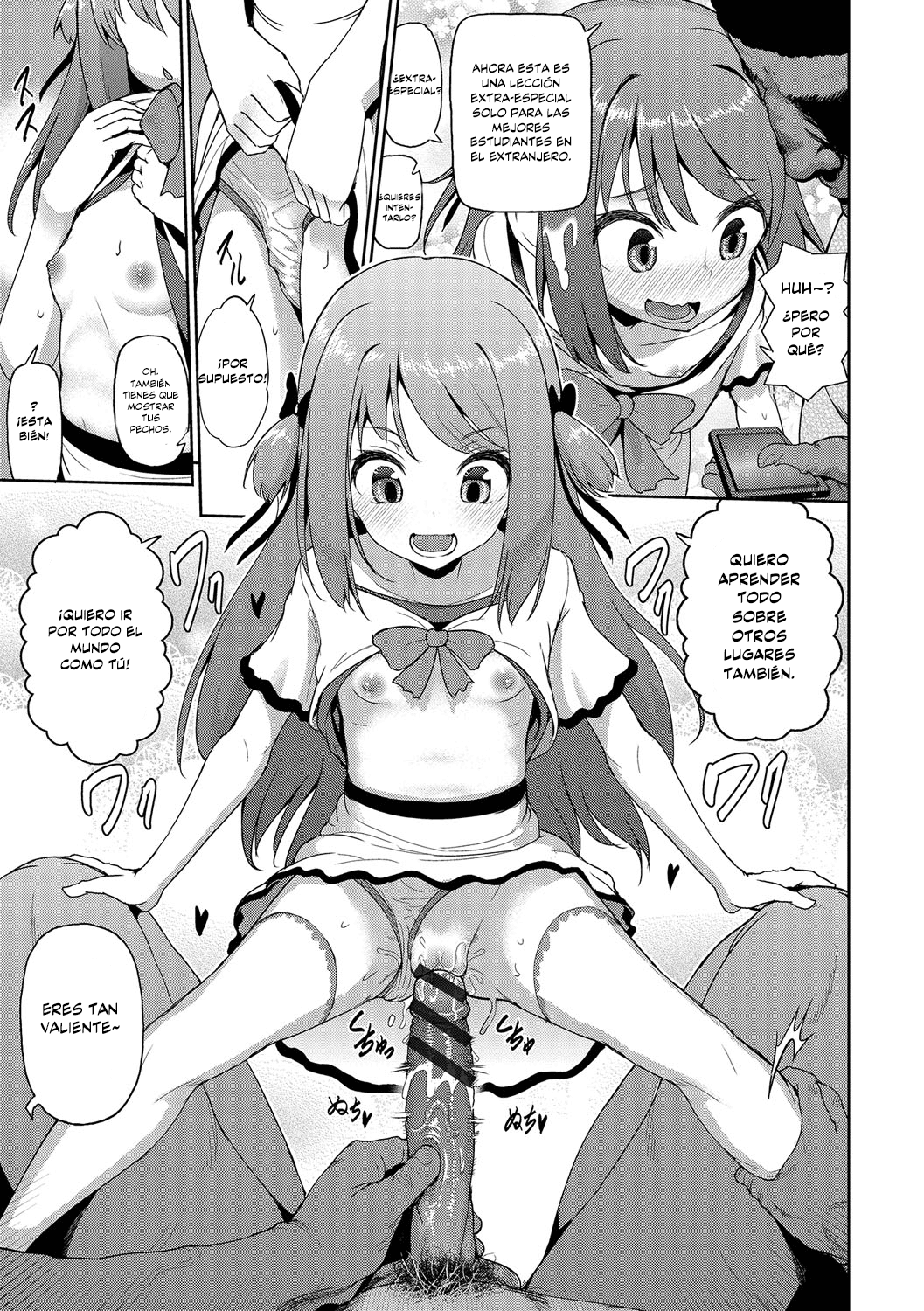 Nina-chan wa Kyoumi Shinshin | ¡Nina-Chan es Super Curiosa! page 9 full
